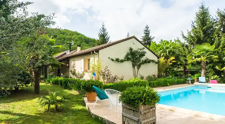 Ferienhaus in Esclauzels