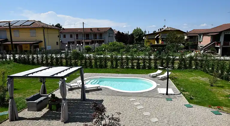 Gårdhus i Piano-Molini d'Isola