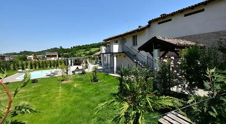 Gårdhus i Piano-Molini d'Isola