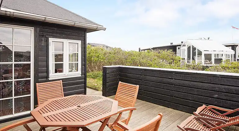 Sommerhus ved Rindby Strand