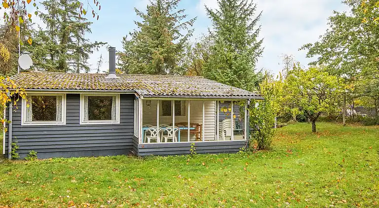 Sommerhus ved Fjellerup Strand