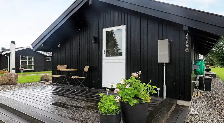 Sommerhus ved Hasmark Strand