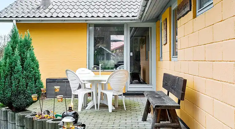 Sommerhus ved Øer Strand