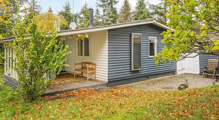 Sommerhus ved Fjellerup Strand