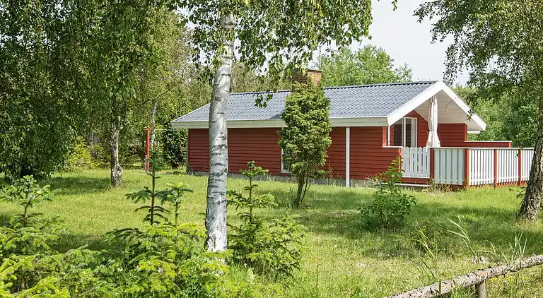 Sommerhus ved Øer Strand