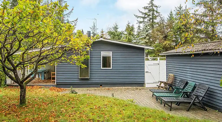 Sommerhus ved Fjellerup Strand
