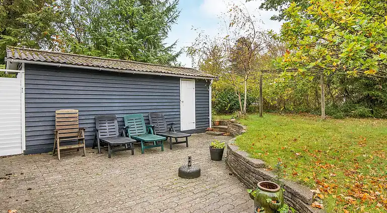 Sommerhus ved Fjellerup Strand