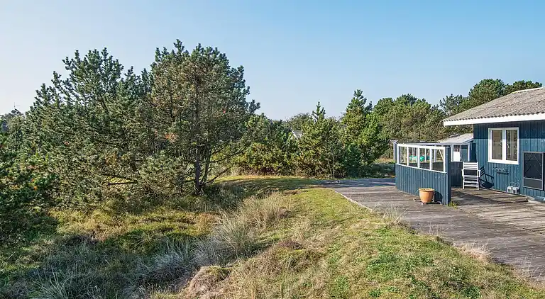 Sommerhus ved Rindby Strand
