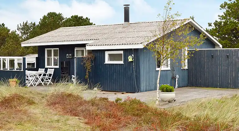 Sommerhus ved Rindby Strand