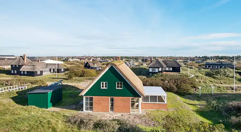 Sommerhus ved Rindby Strand