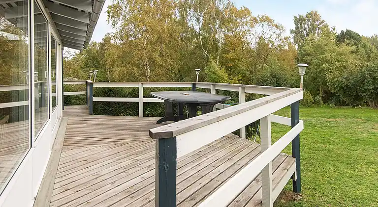 Sommerhus ved Øer Strand