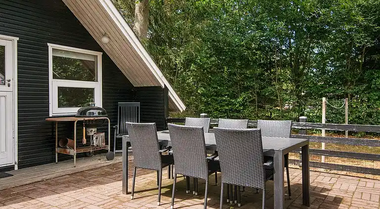 Sommerhus ved Fjellerup Strand