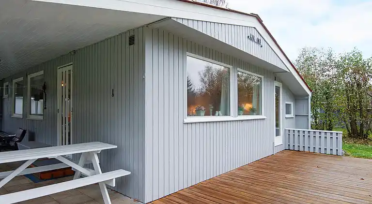 Sommerhus ved Fjellerup Strand