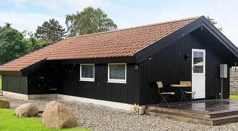 Sommerhus ved Hasmark Strand