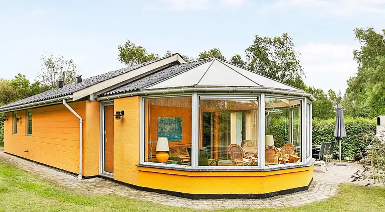 Sommerhus ved Øer Strand