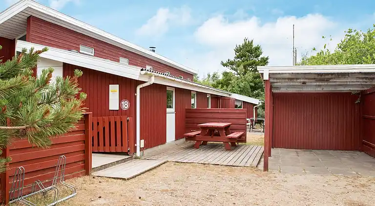Sommerhus ved Rindby Strand