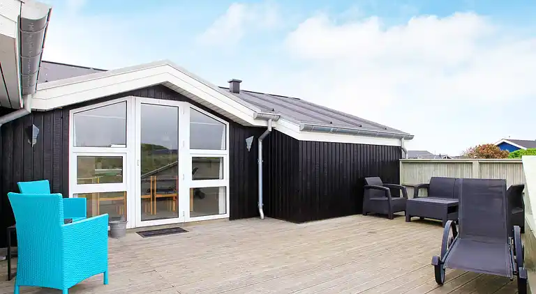 Sommerhus ved Bjerregård Strand