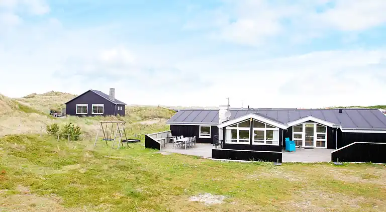 Sommerhus ved Bjerregård Strand
