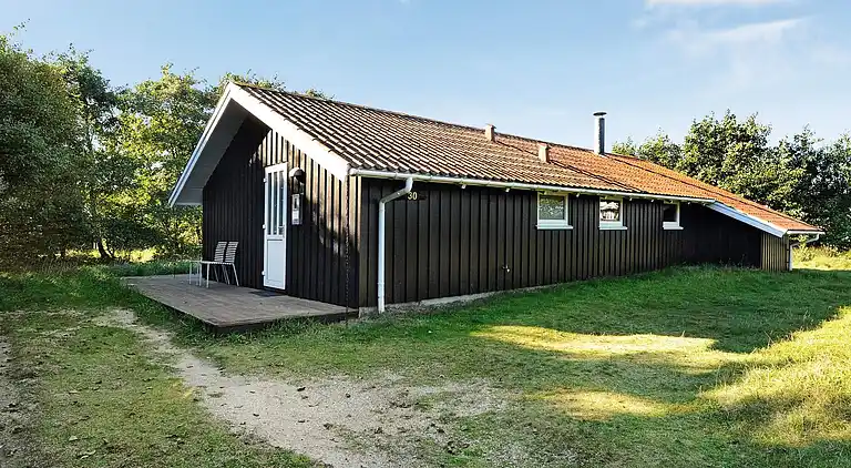 Semesterbostad vid Rindby Strand