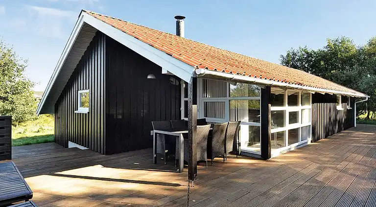 Semesterbostad vid Rindby Strand