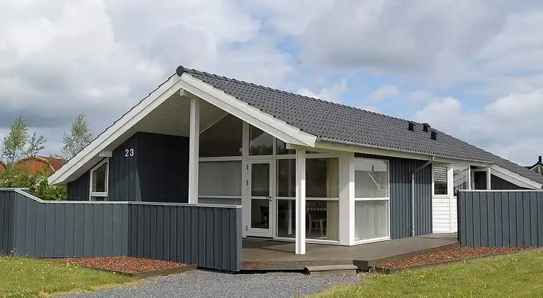 Sommerhus ved Hasmark Strand