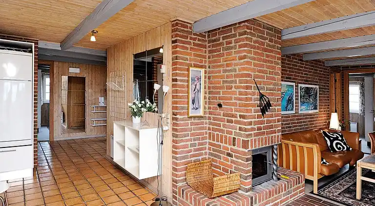 Semesterbostad vid Houvig Strand