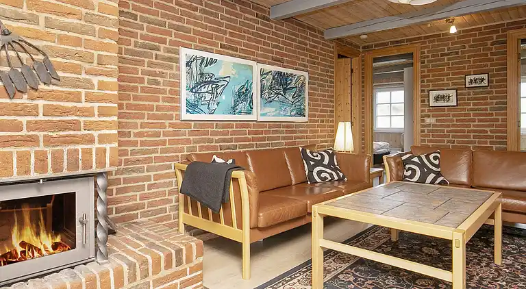 Semesterbostad vid Houvig Strand