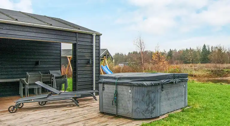 Sommerhus ved Fjellerup Strand