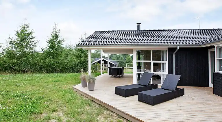 Sommerhus ved Fjellerup Strand
