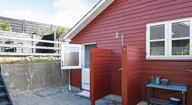 Feriebolig ved Flovt Strand