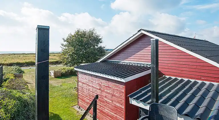 Feriebolig ved Flovt Strand