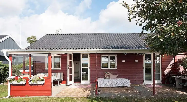 Feriebolig ved Flovt Strand