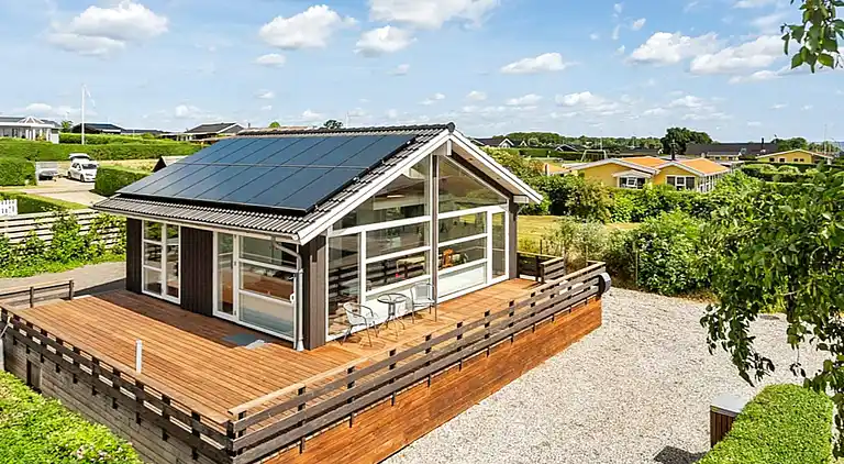 Semesterbostad vid Hejlsminde Strand