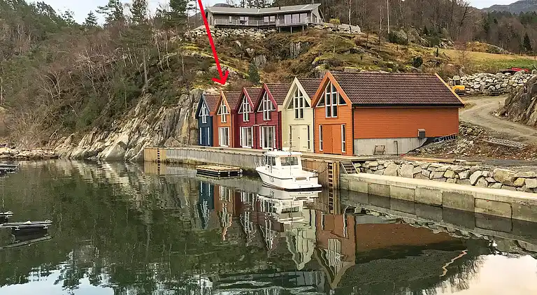 Semesterbostad i Mortveit