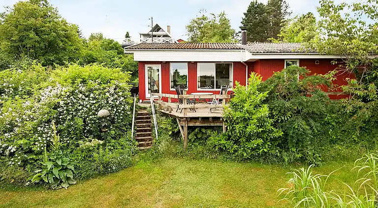Sommerhus ved Egsmark Strand
