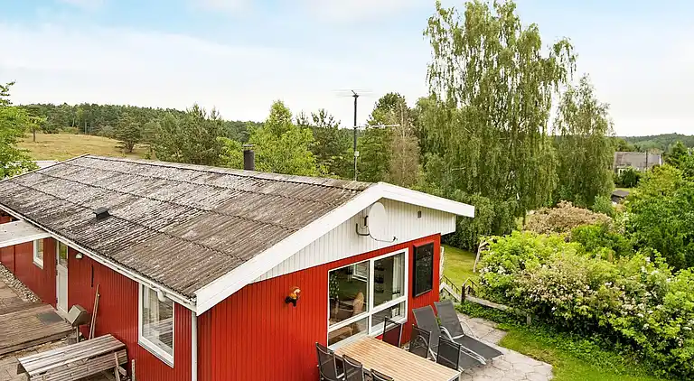 Sommerhus ved Egsmark Strand