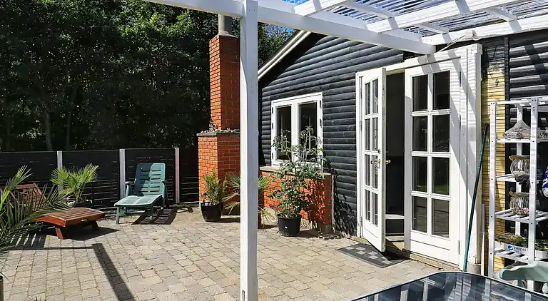 Sommerhus ved Fjellerup Strand