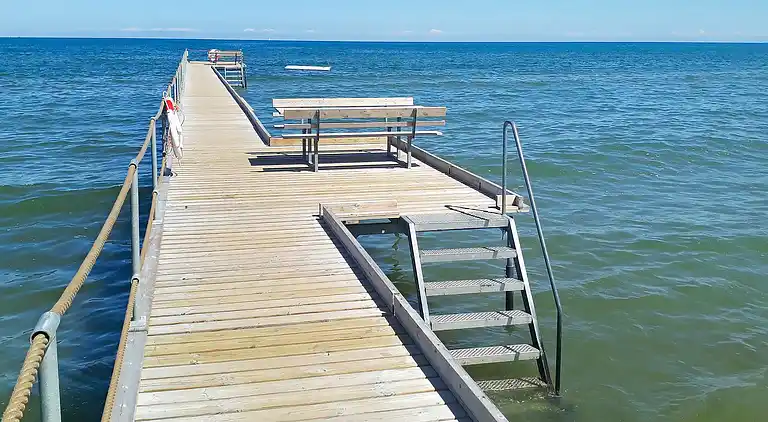 Feriebolig ved Bratten Strand