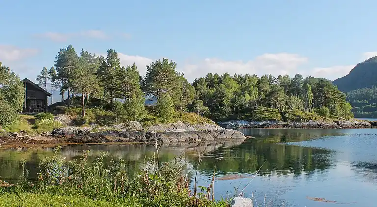 Ferienhaus in Vågland