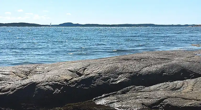 Feriebolig ved Berga Strand