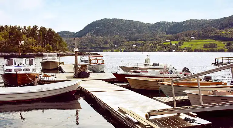 Ferienhaus in Vågland