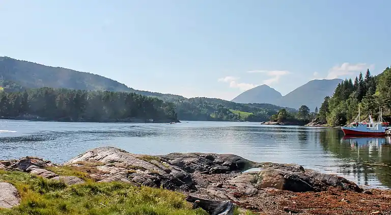 Ferienhaus in Vågland