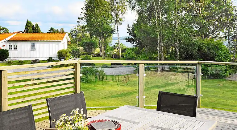 Feriebolig ved Berga Strand