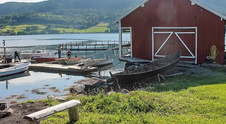 Ferienhaus in Vågland