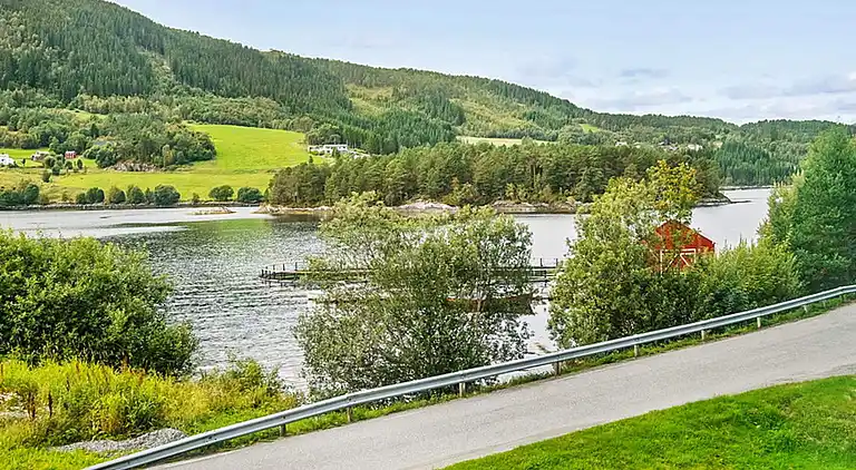 Ferienhaus in Vågland