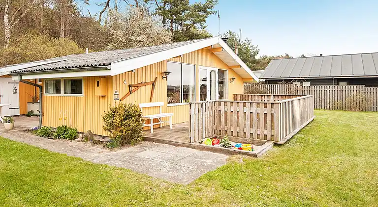 Sommerhus ved Lyngsbæk Strand