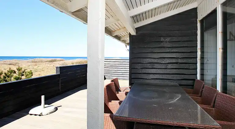 Semesterbostad vid Nørlev Strand