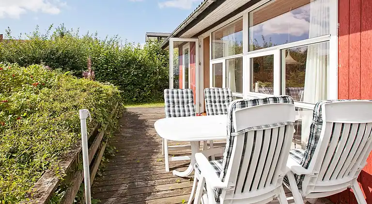 Semesterbostad vid Egsmark Strand