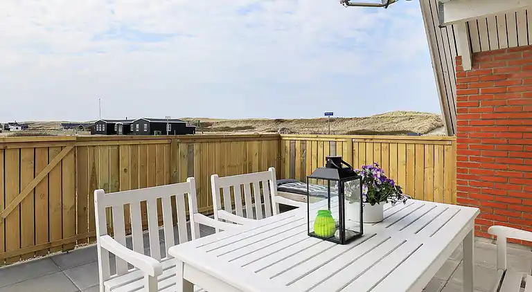 Ferienhaus am Vrist Strand