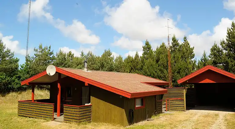 Semesterbostad vid Blåvand Strand